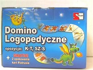 Picture of Domino logopedyczne K-T, SZ-S SAMO-POL