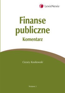 Picture of Finanse publiczne. Komentarz