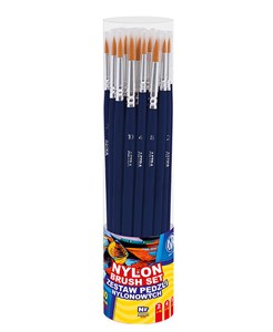 Obrazek Zestaw nylonowych pędzelków Astra 40 szt.