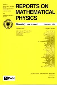 Picture of Reports On Mathematical Physics 86/3 - Polska
