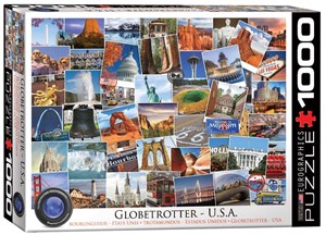 Picture of Puzzle 1000 Globetrotter, USA
