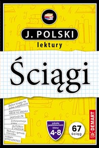 Picture of ŚCIĄGI Karty edukacyjne Język polski lektury kl.5-8