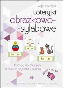 Obrazek Loteryjki obrazkowo sylabowe Pomoc do ćwiczeń w nauce czytania i pisania