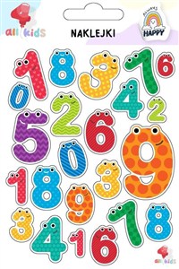 Obrazek Naklejki dla dzieci Cyferki