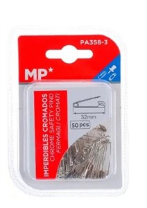 Obrazek Agrafki srebrne 32mmx50szt