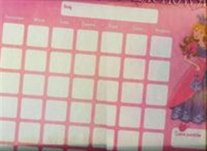 Obrazek Tablica dobrego zachowania różowa