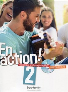 Obrazek En Action 2 Podręcznik wieloletni + CD Szkoła ponadgimnazjalna