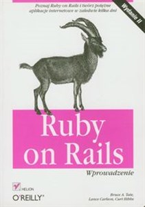 Obrazek Ruby on Rails. Wprowadzenie. Wydanie II