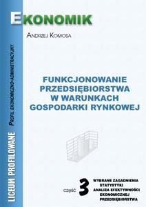 Obrazek Funkcjonowanie Przedsiębiorstw...cz.3 EKONOMIK