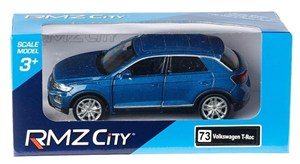 Obrazek RMZ City Volkswagen T-ROC niebieski w skali 1:36