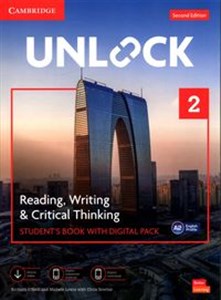 Obrazek Unlock 2 Reading, Writing and Critical Thinking Student's Book with Digital Pack