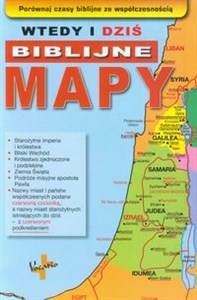 Picture of Wtedy i dziś biblijne mapy