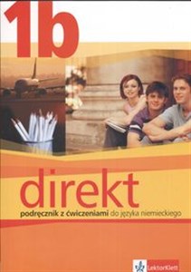 Obrazek Direkt 1B Podręcznik z ćwiczeniami z płytą CD do języka niemieckiego