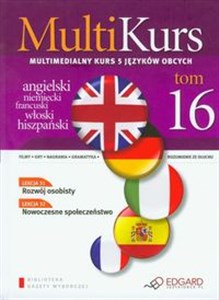 Picture of Multikurs Rozwój osobisty 16 z płytą CD Multimedialny kurs 5 języków obcych