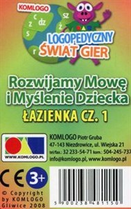 Picture of Karty Rozwijamy mowę i myślenie dziecka Łazienka część 1