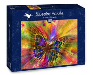 Picture of Puzzle 1500 Kolorowy motyl