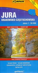 Obrazek Jura Krakowsko-Częstochowska Mapa turystyczna 1:50 000