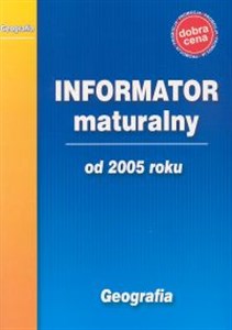 Picture of Geografia Informator maturalny od 2005 roku