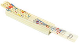 Obrazek Bierki drewniane w pudełeczku gra mikado