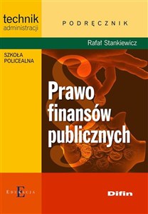 Obrazek Prawo finansów publicznych Podręcznik Szkoła policealna Technik administracji