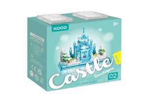 Picture of Klocki KOCO Lodowy zamek 381 elementów