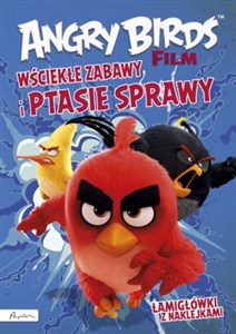 Picture of Angry Birds Film Wściekłe zabawy i ptasie sprawy! Łamigłówki z naklejkami
