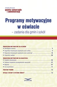 Picture of Programy motywacyjne w oświacie zadania dla gmin i szkół