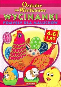 Obrazek Ozdoby na Wielkanoc Wycinanki Pomysły dla maluchów 4-6 lat