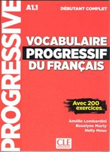 Picture of Vocabulaire progressif du Francais niveau debutant complet A1.1 Książka