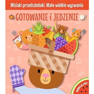 Obrazek Misiaki przedszkolaki. Gotowanie i jedzenie