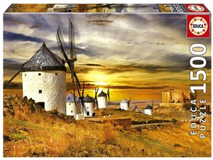 Obrazek Puzzle 1500 Consuegra, Hiszpania