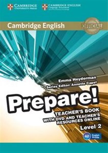 Picture of Cambridge English Prepare! 2 Teacher's Book + DVD
