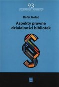 polish book : Aspekty pr... - Rafał Golat