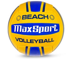 Picture of Piłka siatkowa/plażowa Max Sport żółto-niebieska