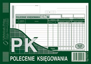 Picture of Polecenie księgowania A5 poziom