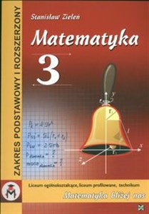 Picture of Matematyka 3  Liceum Ogólnokształcące Liceum Profilowane Technikum
