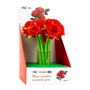 Obrazek Długopis żelowy Rose (16szt)
