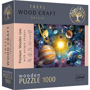 Obrazek Puzzle drewniane 1000 Układ Słoneczny TREFL