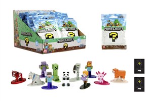 Obrazek Minecraft metalowa figurka 4 cm 1szt.mix
