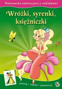 Picture of Malowanki edukacyjne Wróżki, syrenki, księżniczki