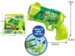 Obrazek Pistolet na bańki mydlane Dino