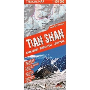 Obrazek Trekking map Tian Shan 1:150 000 mapa