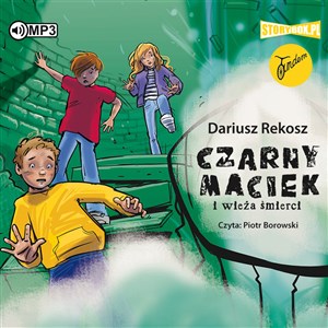 Obrazek [Audiobook] CD MP3 Czarny Maciek i wieża śmierci