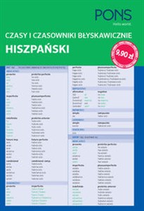 Picture of Czasy i czasowniki błyskawicznie MINI hiszpańskie