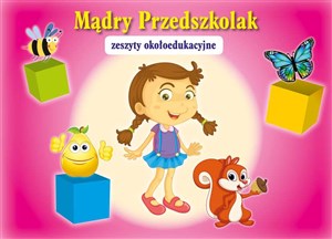 Obrazek Mądry przedszkolak Zeszyt edukacyjny okładka różowa