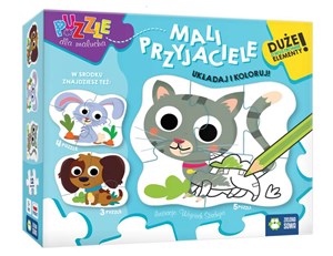 Obrazek Puzzle dla malucha Mali przyjaciele