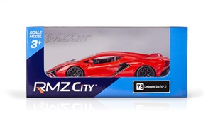 Obrazek RMZ City Lamborghini Sian czerwony  w skali 1:39