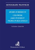 Homo iurid... - Tatiana Chauvin -  Polish Bookstore 