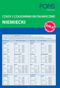Picture of Czasy i czasowniki błyskawicznie MINI niemieckie