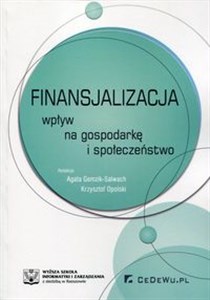 Picture of Finansjalizacja Wpływ na gospodarkę i społeczeństwo
